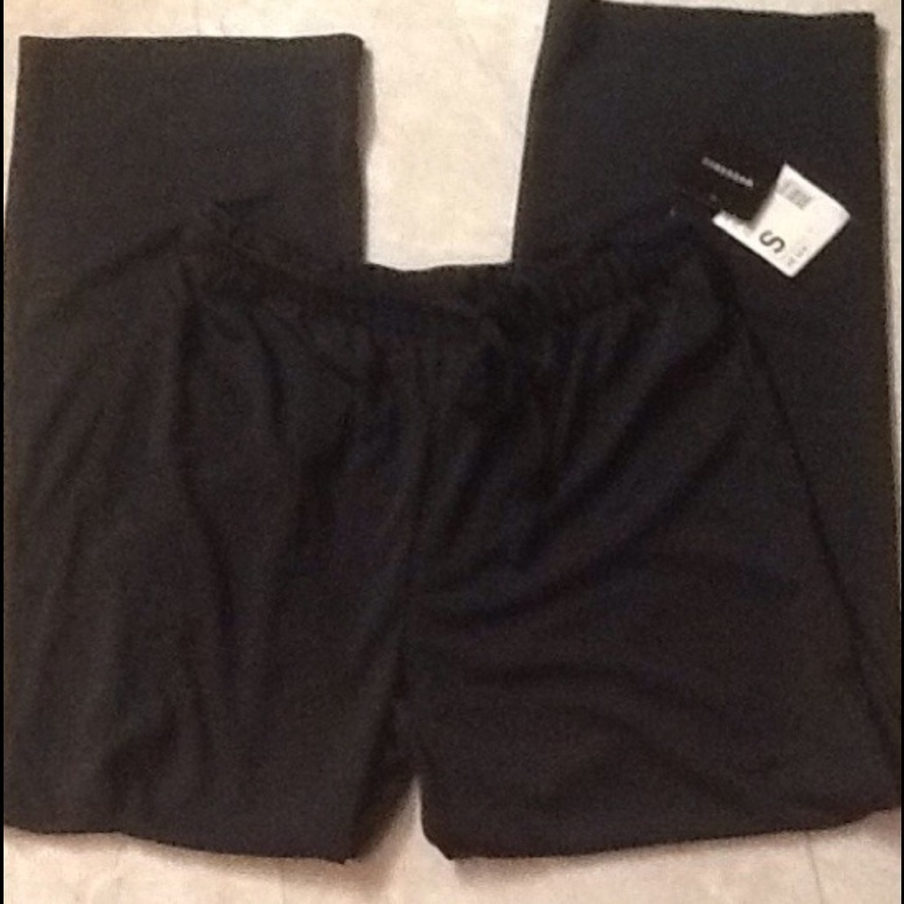 🆕 sag harbor black elastic pants S